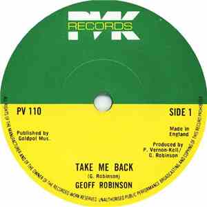 Geoff Robinson - Take Me Back download free