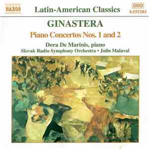 Ginastera - Dora De Marinis, Slovak Radio Symphony Orchestra • Julio Malaval - Piano Concertos Nos. 1 And 2 download free