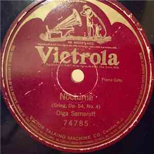 Olga Samaroff - Nocturne (Grieg, Op. 54, No. 4) download free