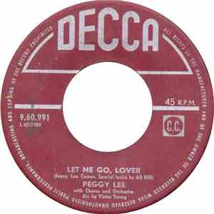 Peggy Lee - Let Me Go, Lover / Bouquet Of Blues download free