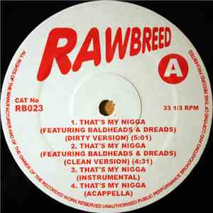 Rawbreed - That's My Nigga download free