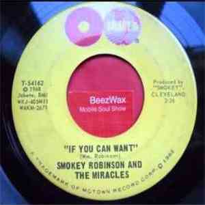 Smokey Robinson And The Miracles - If You Can Want download free