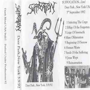 Suffocation - Deer Park, New York 3/9/92 download free